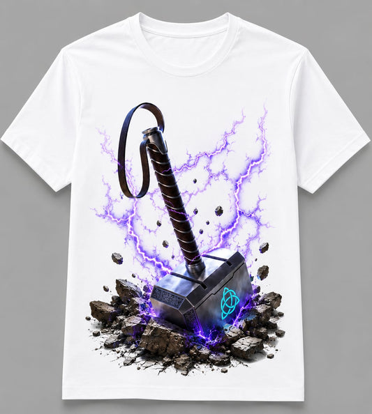 ⚡ Thunder Hammer T-Shirt