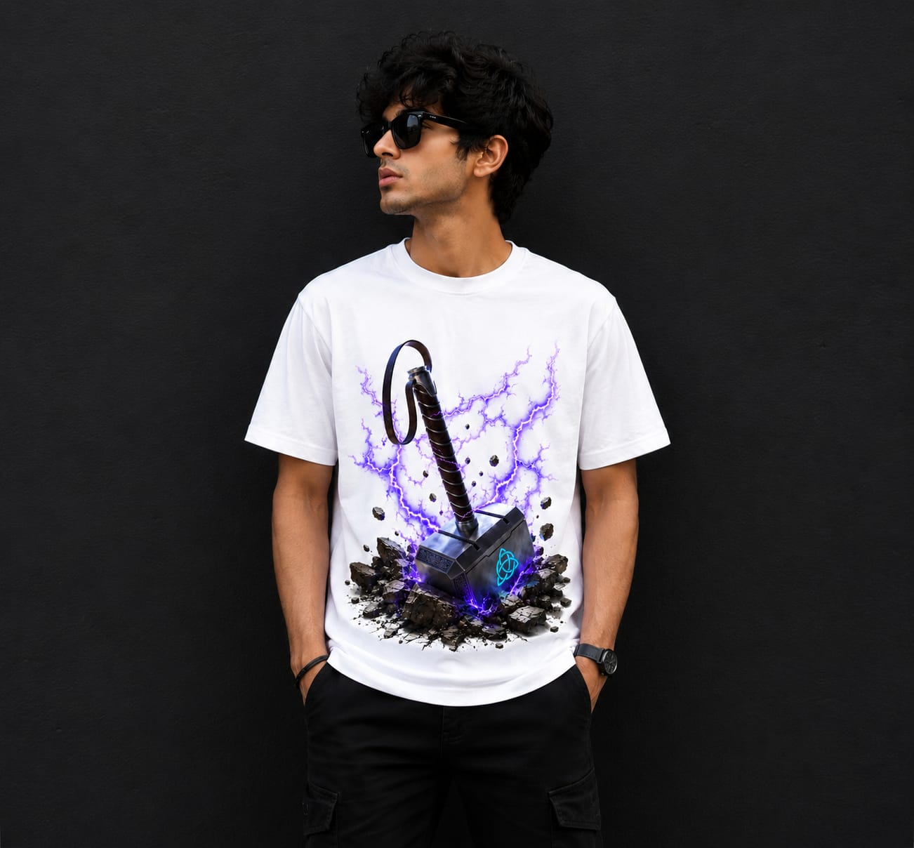 ⚡ Thunder Hammer T-Shirt