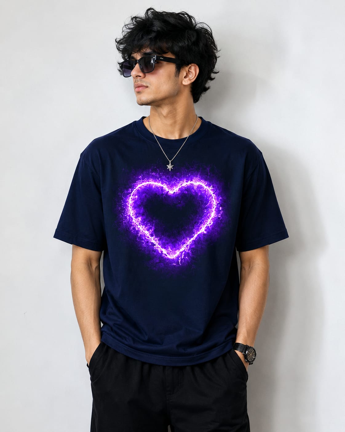 💜 Neon Pulse Premium T-Shirt