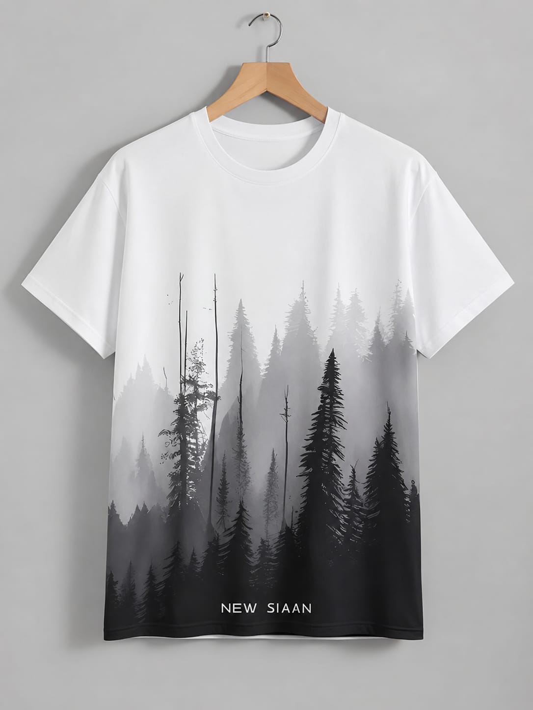 🌲 Mist Forest Oversized T-Shirt