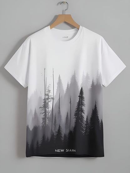 🌲 Mist Forest Oversized T-Shirt