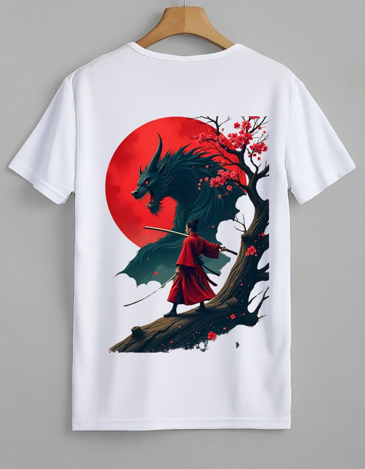 Crimson Shadow Graphic T-Shirt