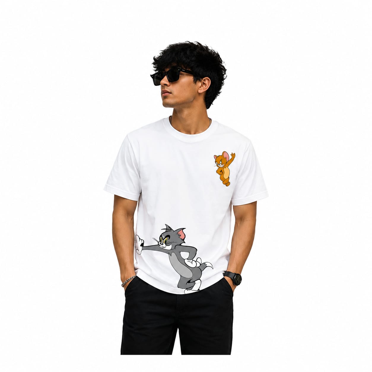 Tom &amp; Jerry Graphic T-Shirt